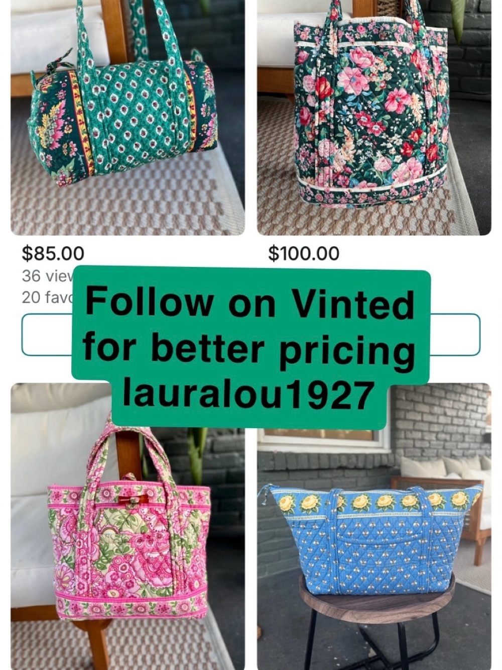 Vera Bradley Katherine Small Backpack - Picture 9 of 9